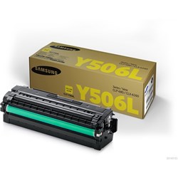 SAMSUNG CLTY506L YELLOW TONER 3,500 pages