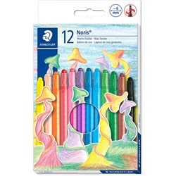 Staedtler Noris Wax Twister Crayons Assorted Pack of 12