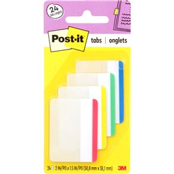 POST-IT 686-F1 POST-IT DURABLE FILING TABS 4 COLOURS