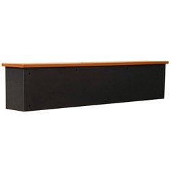Logan Reception Hob 450H x 1500W x 300mmD Beech and Ironstone