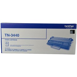 Brother TN-3440 TN3440 High Yield Toner Cartridge Black 8,000pgs