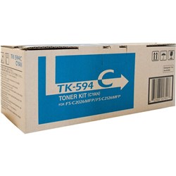 Kyocera TK594C Toner Cartridge Cyan