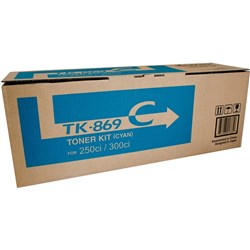 Kyocera TK869C  Toner Kit Cyan