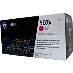 HP CE403A 507A Toner Cartridge Magenta