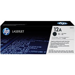 HP Q2612A 12A Toner Cartridge Black