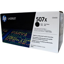 HP CE400X 507X Toner Cartridge High Yield Black