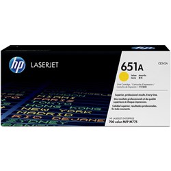 HP CE342A 651A Toner Cartridge Yellow