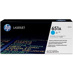 HP CE341A 651A Toner Cartridge Cyan