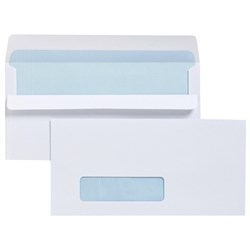 Cumberland Window Face Envelope 11B Self Seal Secretive White Box Of 500
