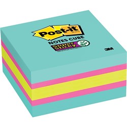 Post-It 2027-RCR Memo Cubes 76x76mm 400 Sheet Pink Wave