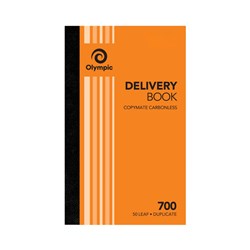 Olympic 700 Carbonless Book Duplicate 200x125mm Delivery 50 Leaf