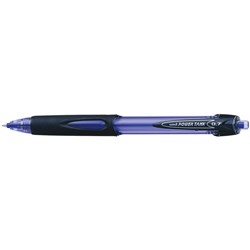 Uni SN227 Powertank Ballpoint Pen Retractable Fine 0.7mm Blue