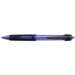 Uni SN220 Powertank Ballpoint Pen Retractable Medium 1mm Blue