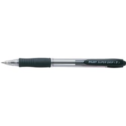 Pilot BPGP-10R Super Grip Pen Retractable Fine 0.7mm Black