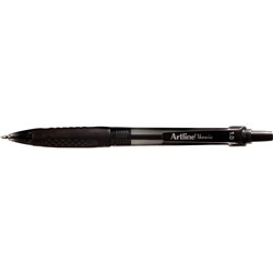 Artline 8410 Ballpoint Pen Retractable Grip Medium 1Mm Black