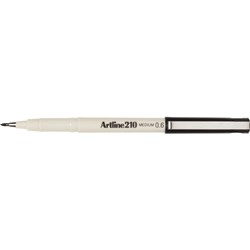 Artline 210 Fineliner Pen 0.6mm Black