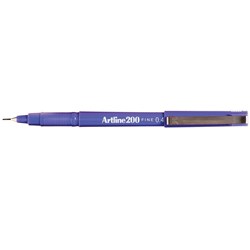 Artline 200 Fineliner Pen 0.4mm Purple