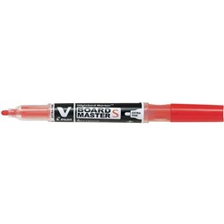 Pilot V Board Master S Begreen Whiteboard Marker Bullet 1.3mm Red
