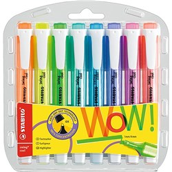 Stabilo 275/8 Swing Cool Highlighters Assorted Wallet Of 8