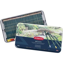 Derwent R32085 Artist 36 Pencils Assorted Tin Pack Of 36