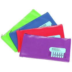 Marbig Name Pencil Case 345x165mm Large Summer Colour