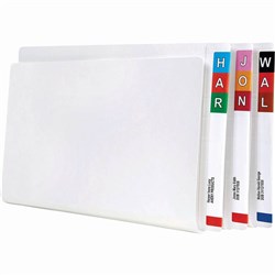 Avery Lateral File Foolscap With Tubeclip Fastener White Box of 100