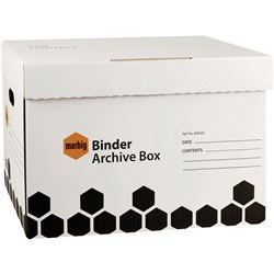 Marbig Archive Box Binder L460mm x H330mm X W320Mm
