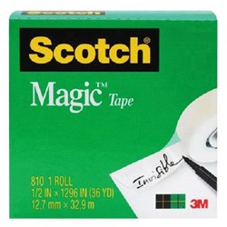 Scotch 810 Magic Tape 12mmx33m