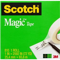 Scotch 810 Magic Tape 25mmx66m