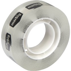 Marbig Sticky Tape 18mm x 33m Clear