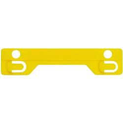 Avery Tubeclip Compressor Bar Yellow Pack of 25