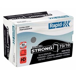 Rapid 73/10 Staples Heavy Duty Super Strong Box Of 5000
