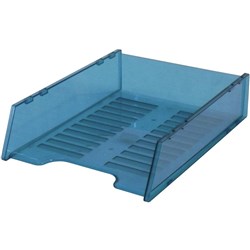 Italplast Document Tray Multifit Translucent Blue