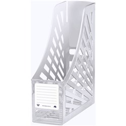 Italplast Magazine Holder File Stand Clear