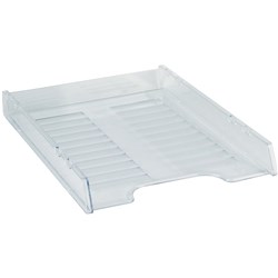 Italplast Slimline Document Tray A4 Multi Fit Clear