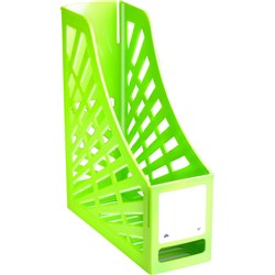 Italplast Magazine Holder File Stand Lime