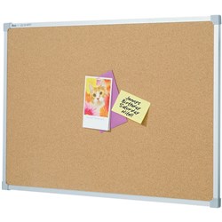 Quartet Penrite Corkboard 1500x900mm Aluminium Frame