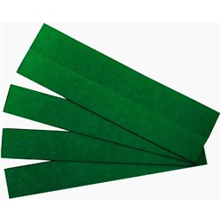 Quartet Magnetic Strips 22x150mm Green Pack of 25