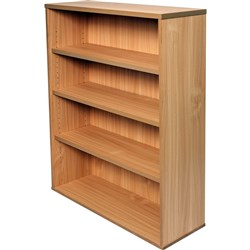 Rapid Span Bookcase 1200H x 900W x 315mmD 3 Adj Shelves All Beech