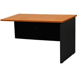 Logan Desk Return 900W x 600mmD Beech and Ironstone