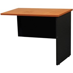 Logan Desk Return 1200W x 600mmD Beech and Ironstone
