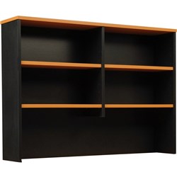 Logan Hutch 1500W x 315D  x 1075mmH Beech and Ironstone