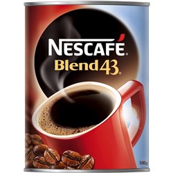 Nescafe Blend 43 Instant Coffee 500gm Tin