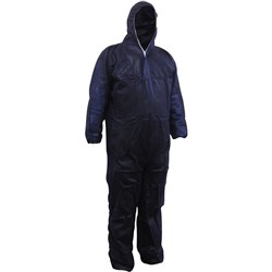 Maxisafe Disposable Coveralls Polypropylene Blue Large