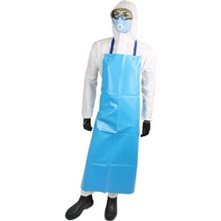 Maxisafe PVC Apron Blue 980x1200mm