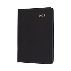 Collins Belmont Pocket Diary Week To View A7 Black 2025