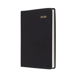 Collins Belmont Pocket Diary 2 Days To A Page A7 Black 2025