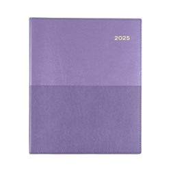 Collins Vanessa Diary Week To View Quarto Lilac 2025