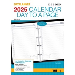 Debden Dayplanner Refill Day To A Page A4