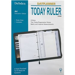 Debden Dayplanner Refill Today Ruler A4